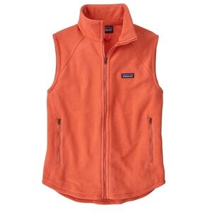 NWOT Patagonia Women’s CLASSIC MICRODINI FLEECE VEST - Coho Coral